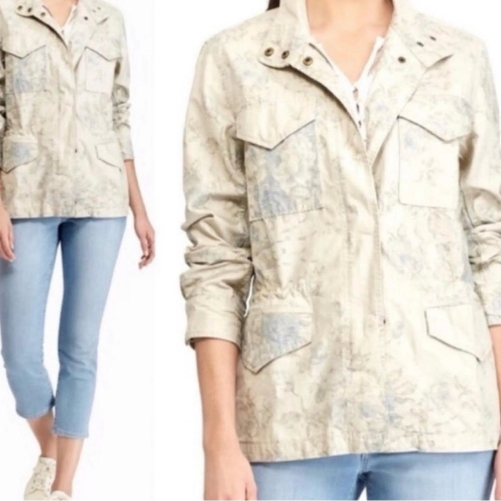Chaps Women’s Floral Cottage Utility Jacket
